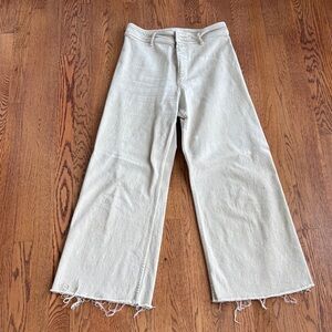 Zara Beige Casual Pants size 8